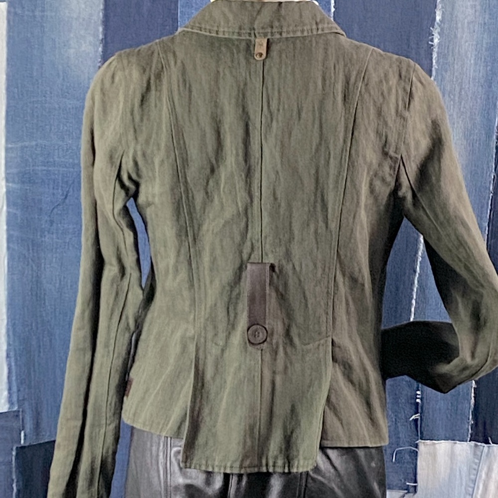 Mackage Woman’s Military Style Lined Blazer Sz S - Picture 16 of 16
